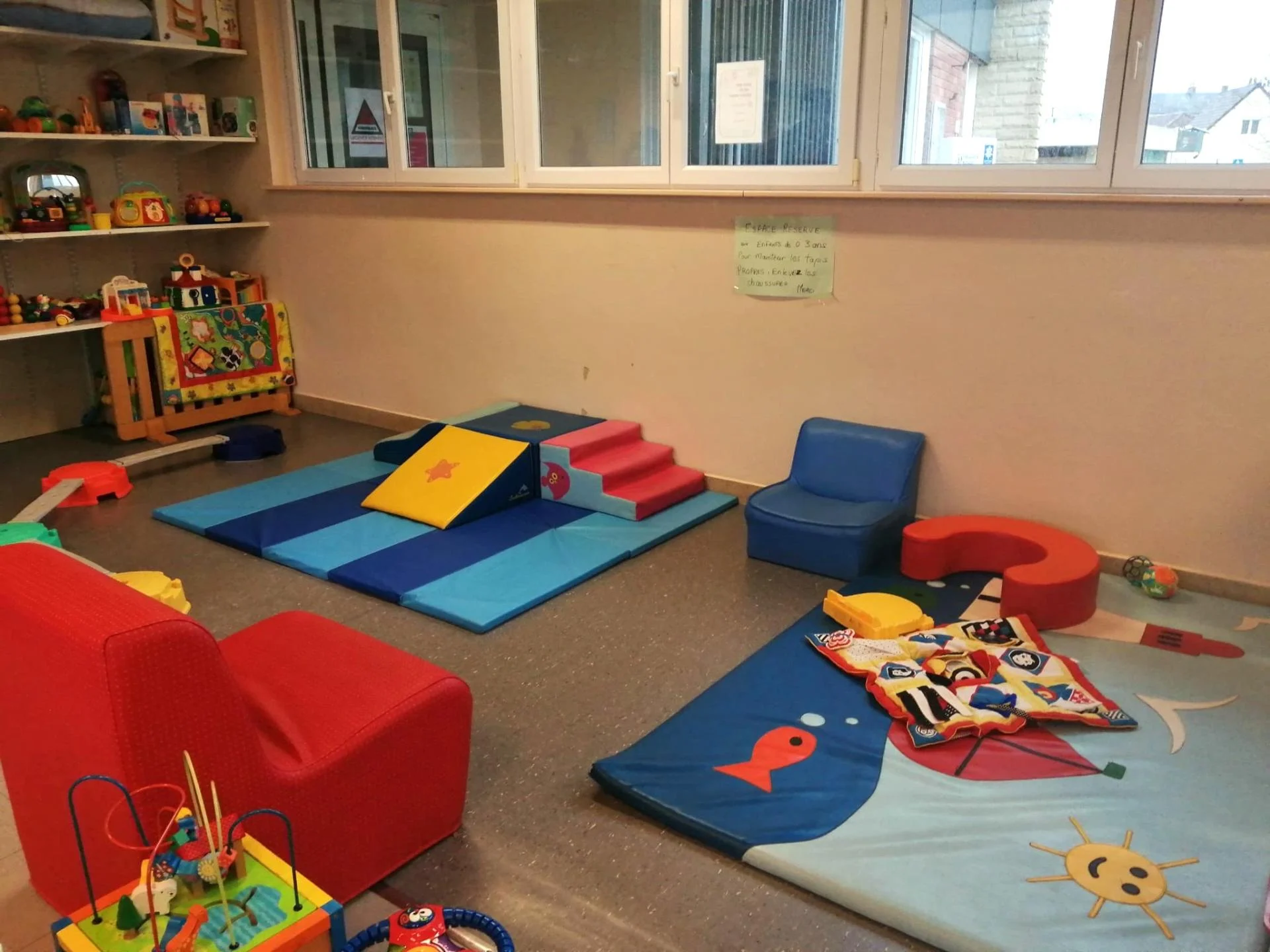 Espace des tout-petits (0-3 ans)